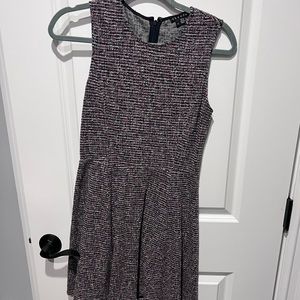 Theory dress in twill fabric